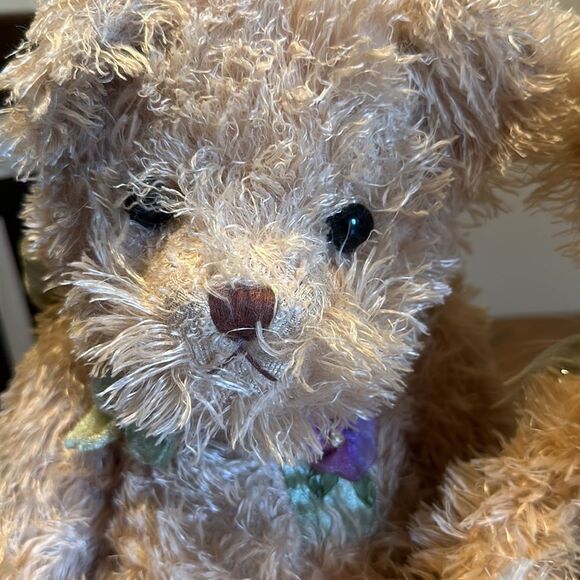 Early 2000’s Settler Bears Pair Collectible plush - Picture 3 of 8